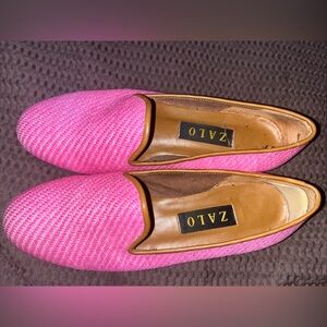 Zalo Vibrant Pink Loafers for Women